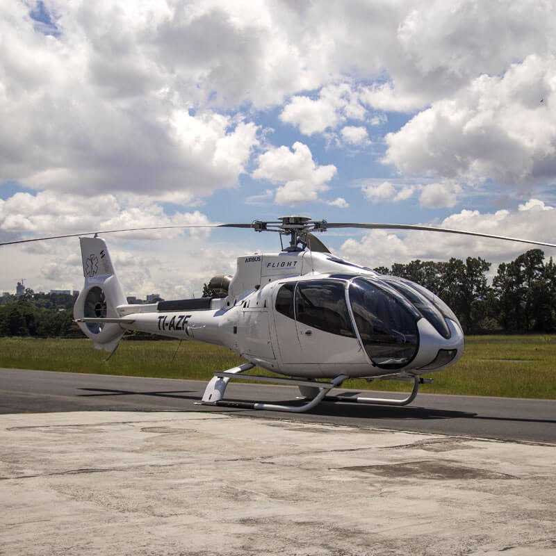costa rica helicopter tour
